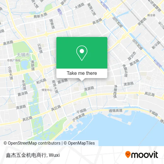 鑫杰五金机电商行 map