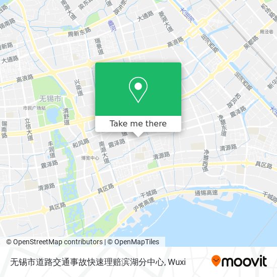 无锡市道路交通事故快速理赔滨湖分中心 map