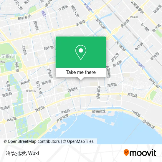 冷饮批发 map