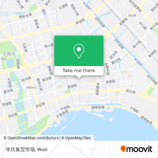 华庄集贸市场 map