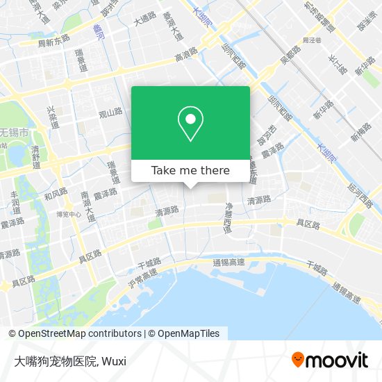 大嘴狗宠物医院 map