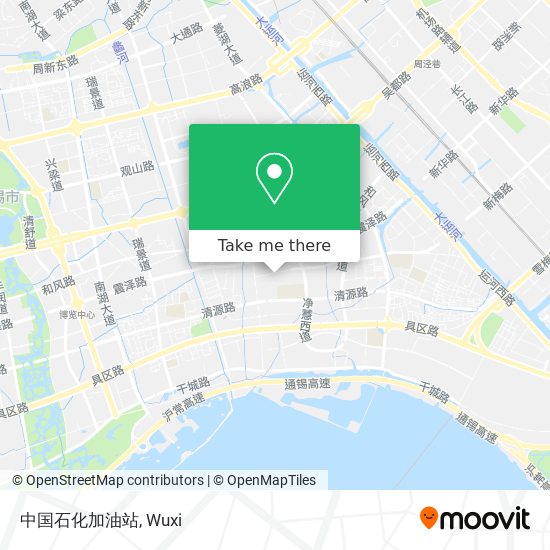 中国石化加油站 map
