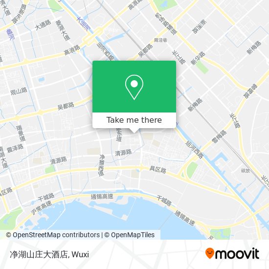 净湖山庄大酒店 map