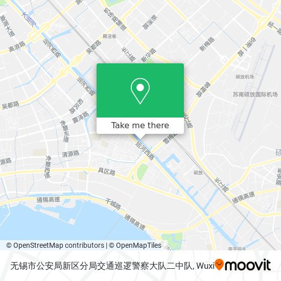 无锡市公安局新区分局交通巡逻警察大队二中队 map