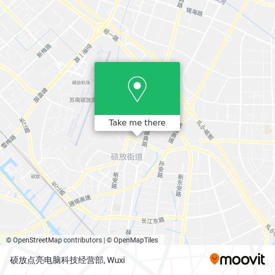 硕放点亮电脑科技经营部 map