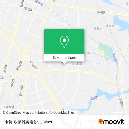 卡诗 欧莱雅美发沙龙 map