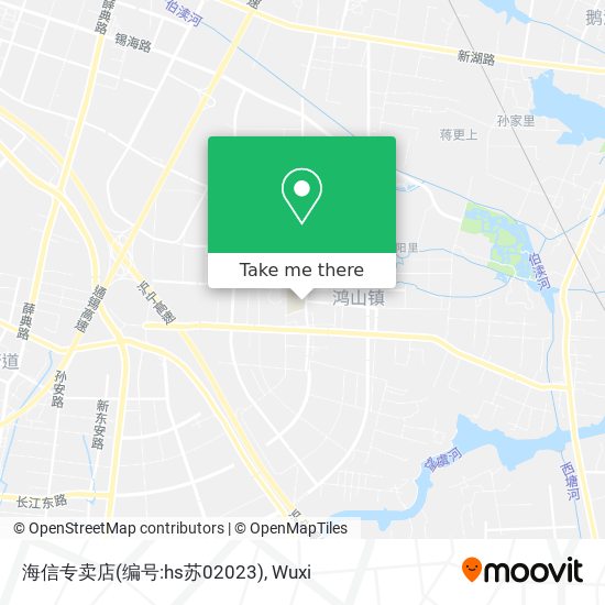 海信专卖店(编号:hs苏02023) map