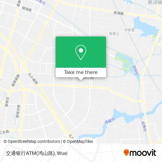 交通银行ATM(鸿山路) map