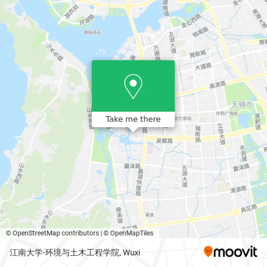 江南大学-环境与土木工程学院 map