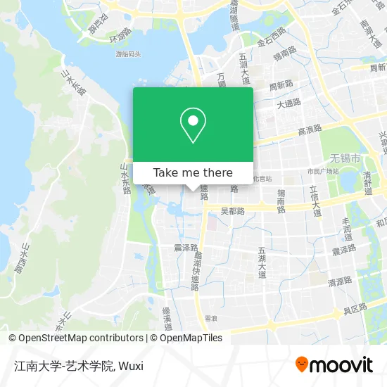 江南大学-艺术学院 map