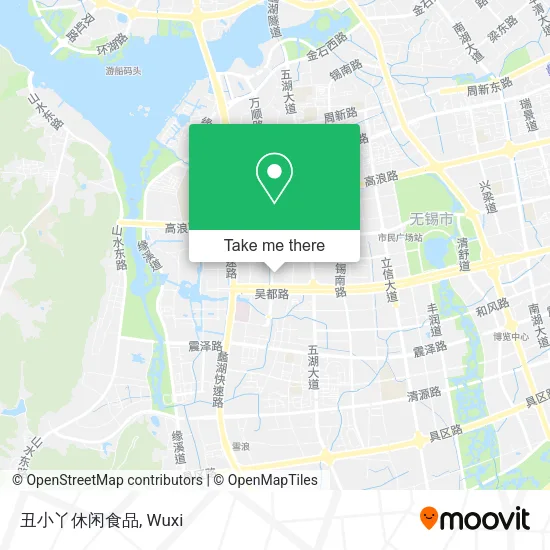 丑小丫休闲食品 map