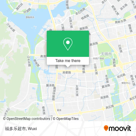 福多乐超市 map