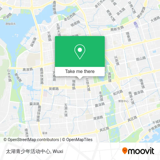 太湖青少年活动中心 map