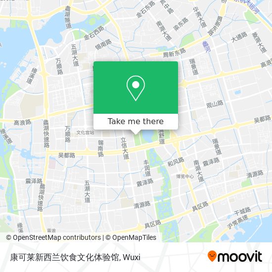 康可莱新西兰饮食文化体验馆 map