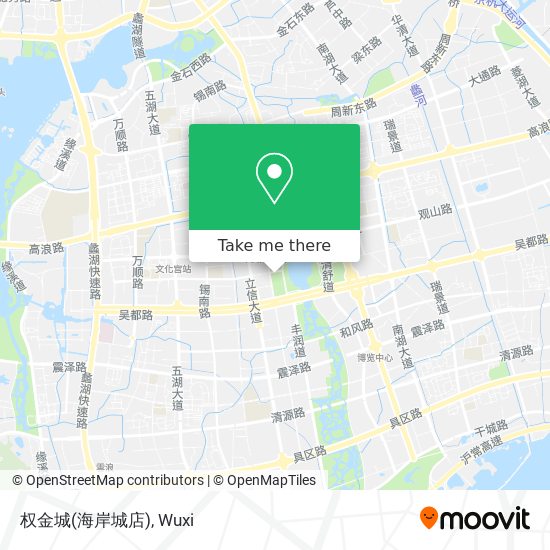 权金城(海岸城店) map