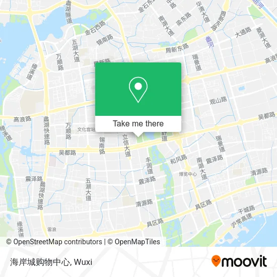 海岸城购物中心 map