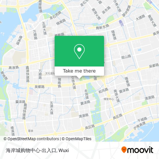 海岸城购物中心-出入口 map