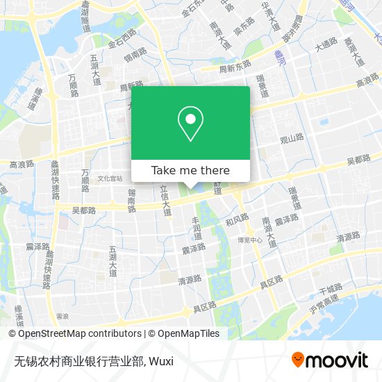 无锡农村商业银行营业部 map