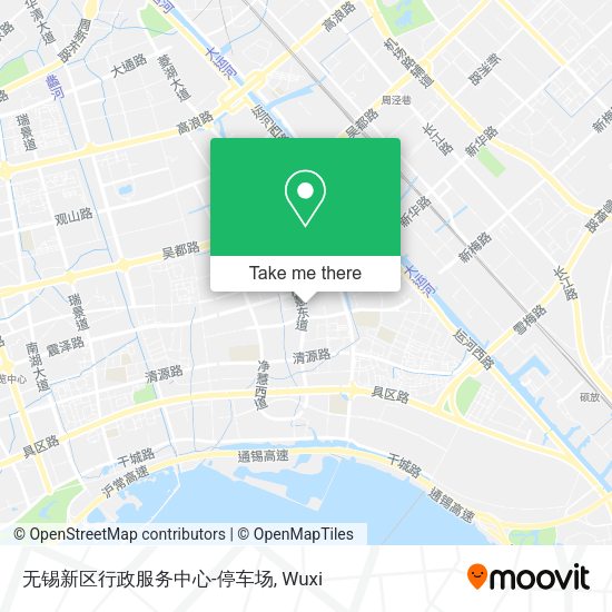 无锡新区行政服务中心-停车场 map