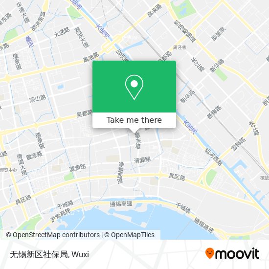 无锡新区社保局 map