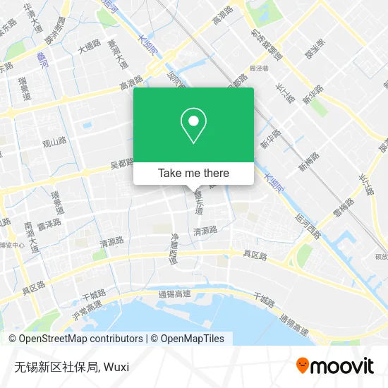 无锡新区社保局 map