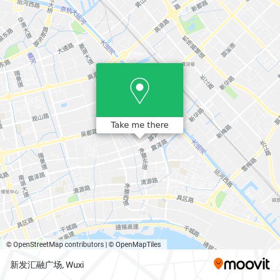 新发汇融广场 map