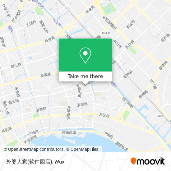 外婆人家(软件园店) map