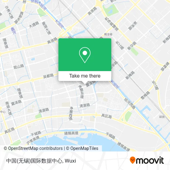中国(无锡)国际数据中心 map