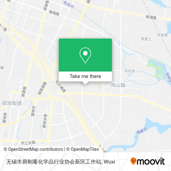 无锡市易制毒化学品行业协会新区工作站 map