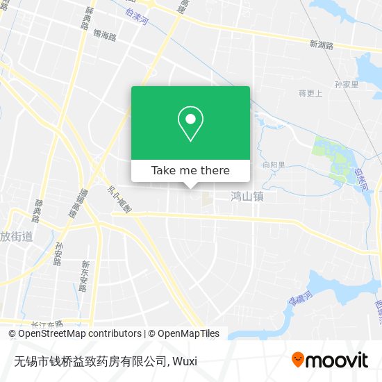 无锡市钱桥益致药房有限公司 map