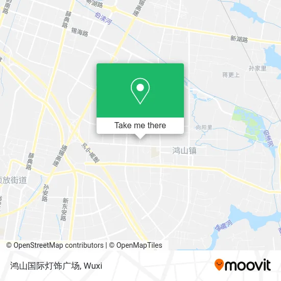 鸿山国际灯饰广场 map