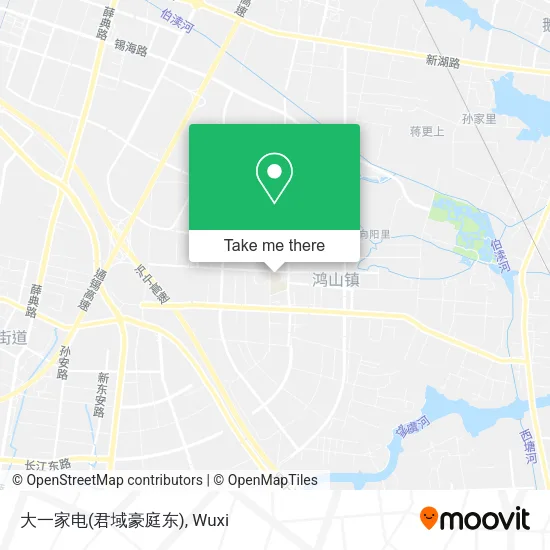 大一家电(君域豪庭东) map