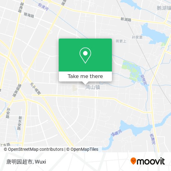 唐明园超市 map