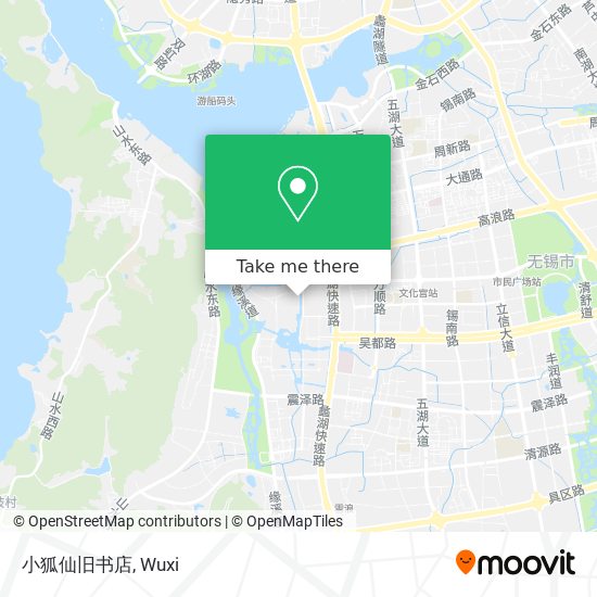 小狐仙旧书店 map