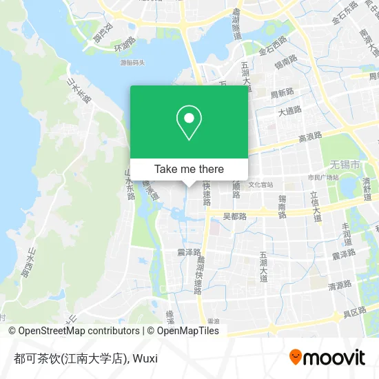 都可茶饮(江南大学店) map