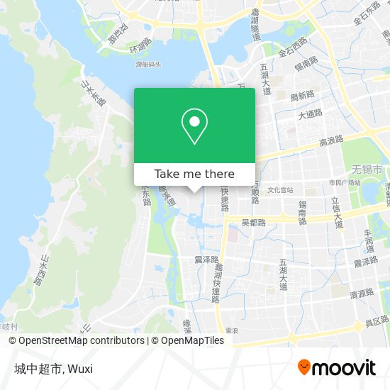 城中超市 map