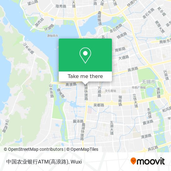 中国农业银行ATM(高浪路) map