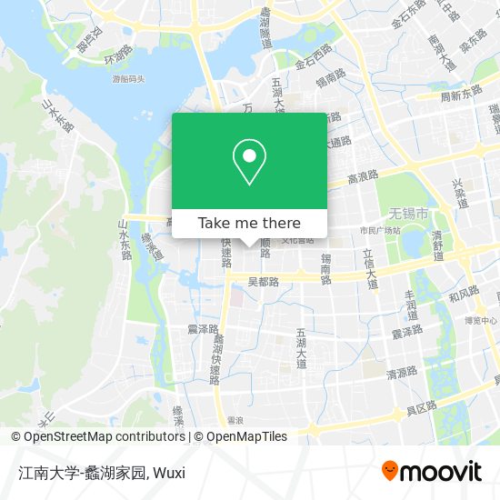 江南大学-蠡湖家园 map