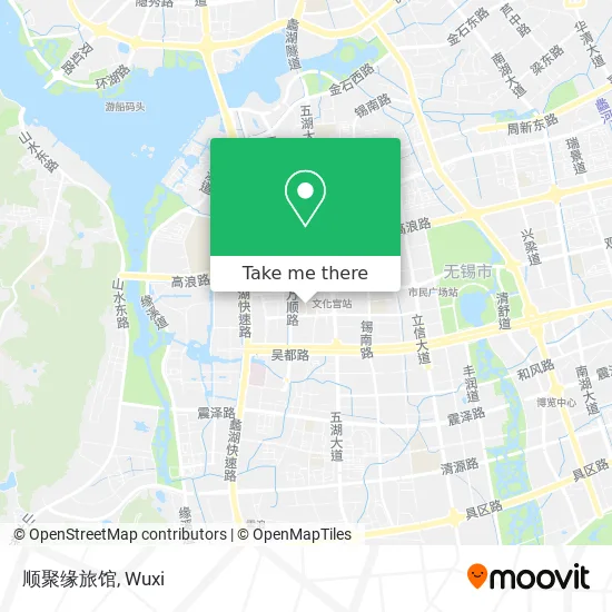 顺聚缘旅馆 map