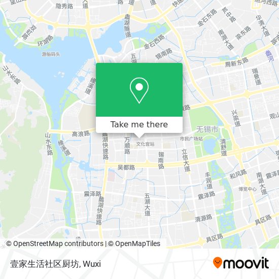 壹家生活社区厨坊 map