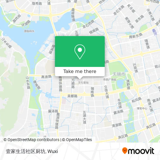 壹家生活社区厨坊 map