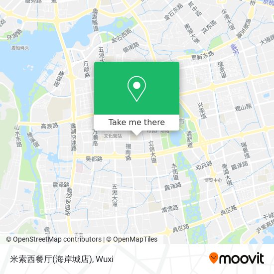 米索西餐厅(海岸城店) map