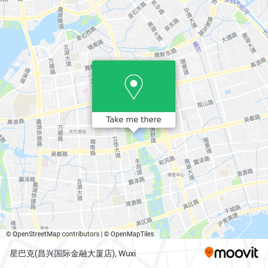 星巴克(昌兴国际金融大厦店) map