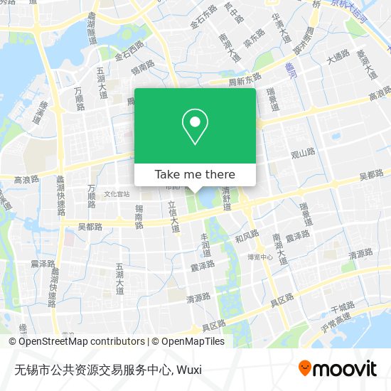 无锡市公共资源交易服务中心 map