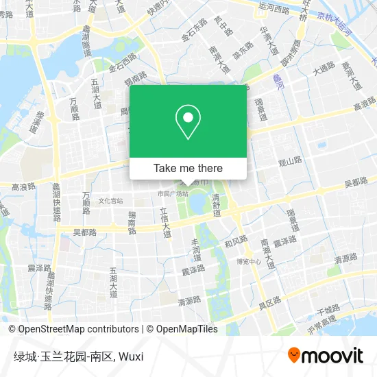 绿城·玉兰花园-南区 map