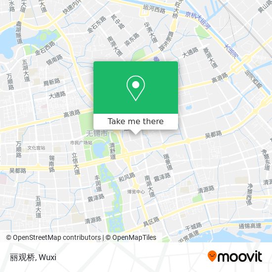 丽观桥 map
