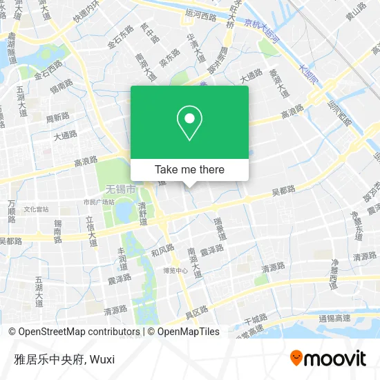 雅居乐中央府 map