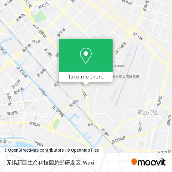 无锡新区生命科技园总部研发区 map
