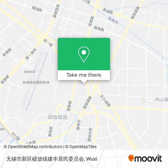 无锡市新区硕放镇建丰居民委员会 map
