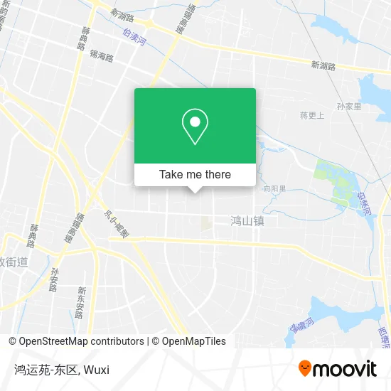 鸿运苑-东区 map